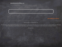 Tablet Screenshot of mototuristika.cz